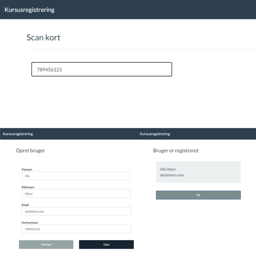 Vi har et nyt produkt på hylden til kursus- og møderegistrering