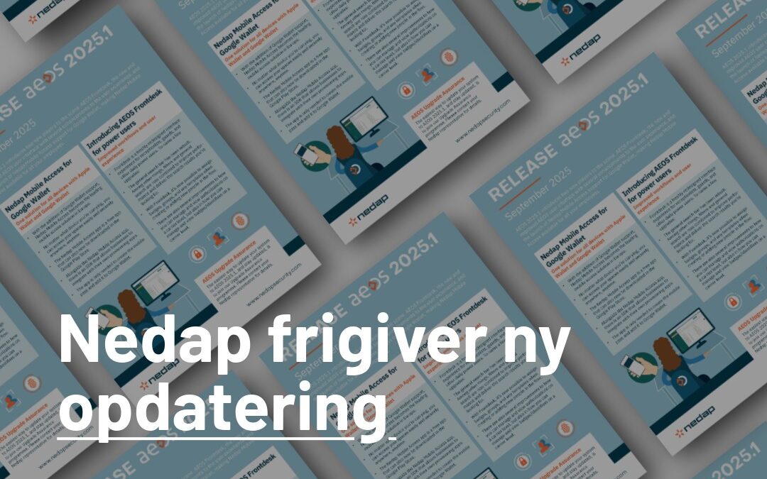 Nye AEOS 2025.1 opdatering