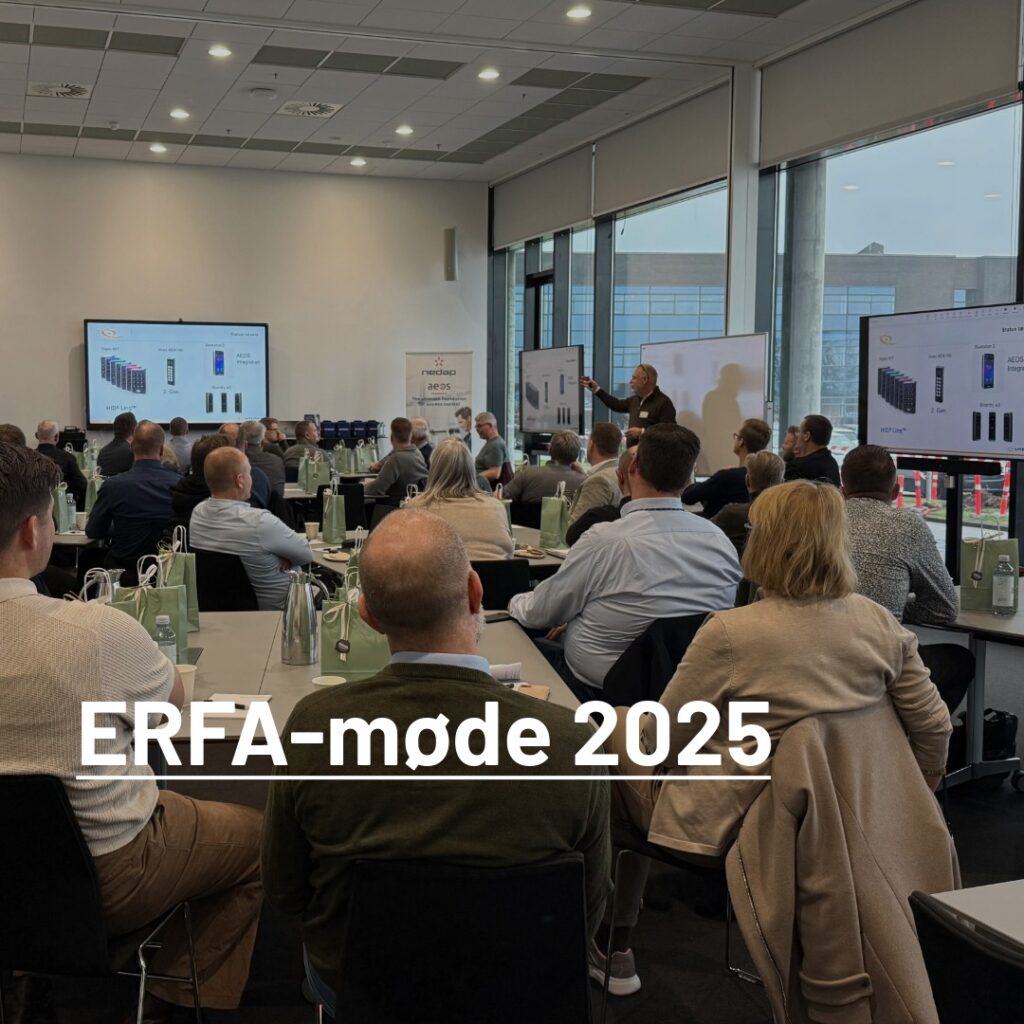 ERFA-dialog skaber nye perspektiver i arbejdet med adgangskontrol