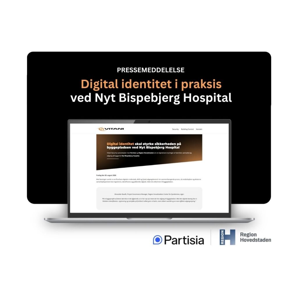 Digital identitet skal styrke sikkerheden på byggepladsen ved Nyt Bispebjerg Hospital