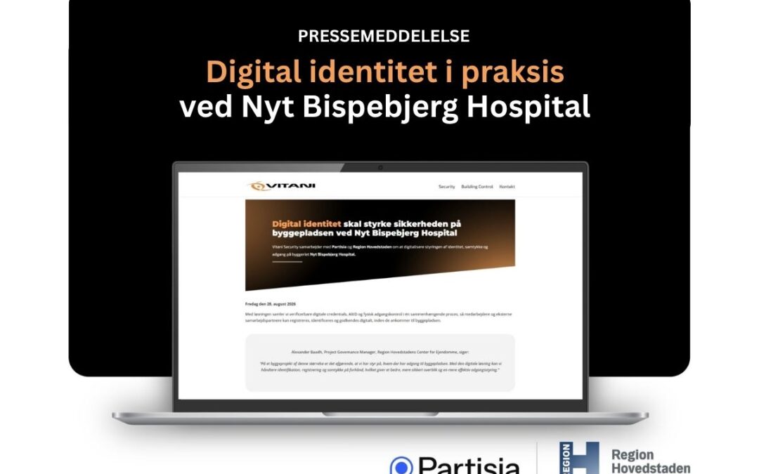 Digital identitet skal styrke sikkerheden på byggepladsen ved Nyt Bispebjerg Hospital