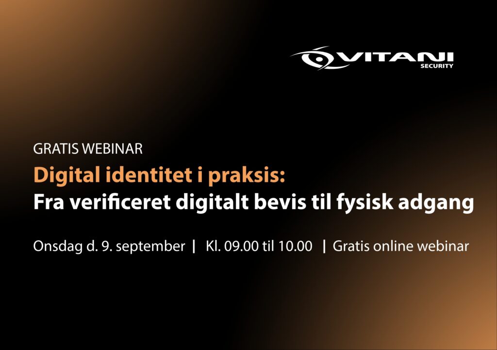 Digital identitet i praksis: fra digitalt bevis til fysisk adgang